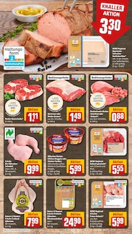 Rindfleisch im REWE Prospekt "Dein Markt" mit 30 Seiten (Augsburg)