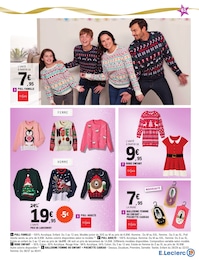 Offre Robe Noël Enfant dans le catalogue E.Leclerc du moment à la page 63