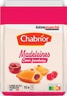 Madeleines Coeur Framboise - CHABRIOR en promo à 1,96 € chez Intermarché Super Madeleines Coeur Framboise - CHABRIOR dans le catalogue Intermarché Super