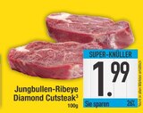 Jungbullen-Ribeye Diamond Cutsteak im Angebot bei E center in Dachau Jungbullen-Ribeye Diamond Cutsteak Angebote bei E center Dachau für 1,99 €