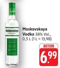 Vodka Angebote von Moskovskaya bei E center Bruchsal für 6,99 €