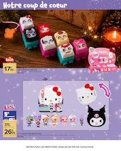 Promos Hello Kitty dans le catalogue "Prêt à jouer avec Nous?" de Carrefour Hello Kitty en promo dans le catalogue Carrefour à la page 36