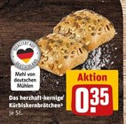 Das herzhaft-kernige Kürbiskernbrötchen Angebote bei REWE Bensheim für 0,35 €