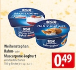 Weihenstephan Rahm- oder Mascarpone-Joghurt Angebote bei famila Nordost Elmshorn für 0,49 €