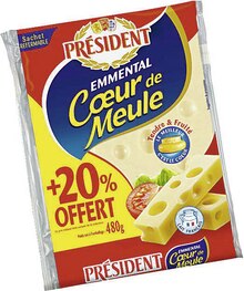 Emmental Coeur de Meule - Géant Casino à Angers Emmental Coeur de Meule en promo chez Géant Casino Angers à 3,26 €