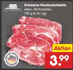 Aktuelles Schweine-Nackenkoteletts Angebot bei Netto Marken-Discount in Hamm ab 3,99 €