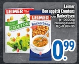 Bon appétit Croutons oder Backerbsen von Leimer im aktuellen EDEKA Prospekt für 0,99 €