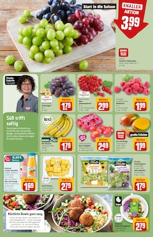Bio Bananen im aktuellen REWE Prospekt (Bonn) Bio Bananen im REWE Prospekt "Dein Markt" mit 32 Seiten (Bonn)
