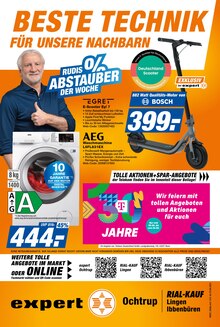 Waschmaschine im aktuellen expert Prospekt (Ibbenbüren) Waschmaschine im expert Prospekt "Top Angebote" mit 16 Seiten (Ibbenbüren)