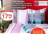 Jersey-Bettwäsche Angebote von biberna bei GLOBUS Amberg für 17,99 €