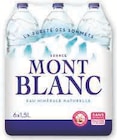 Eau minérale naturelle - MONT BLANC en promo chez Super U Nancy à 1,79 €