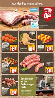 Hackfleisch im aktuellen REWE Prospekt (Wolfsburg) Hackfleisch im REWE Prospekt "Dein Markt" mit 32 Seiten (Wolfsburg)