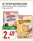 Backmischung im Angebot bei Marktkauf in Paderborn Backmischung Angebote von Dr. Oetker bei Marktkauf Paderborn für 2,49 €