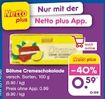 Aktuelles Cremeschokolade Angebot bei Netto Marken-Discount in Mönchengladbach ab 0,59 €
