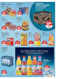 Coca Cola im V-Markt Prospekt "V-Markt einfach besser einkaufen" mit 26 Seiten (Regensburg)