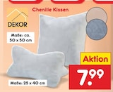 Chenille Kissen im Angebot bei Netto Marken-Discount in Göttingen Chenille Kissen Angebote von DEKOR bei Netto Marken-Discount Göttingen für 7,99 €