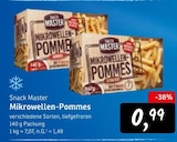 Mikrowellen-Pommes Angebote von Snack Master bei Konsum Pirna für 0,99 €