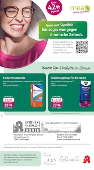Aktueller mea - meine apotheke Prospekt für Nürtingen und Ungebung, Seiten zum blättern mea - meine apotheke Prospekt Unsere Januar-Angebote mit Seiten in Nürtingen und Umgebung