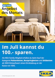 Aktueller IKEA Prospekt, "Angebot des Monats", mit Angeboten der Woche, gültig von 04.07.2024 bis 04.07.2024