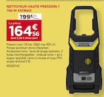 NETTOYEUR HAUTE PRESSION 1 700 W FATMAX - STANLEY dans le catalogue Gedimat