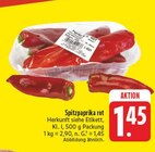 Spitzpaprika rot im Angebot bei EDEKA in Zwickau Spitzpaprika rot Angebote bei EDEKA Zwickau für 1,45 €