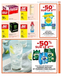 Prix et réduction Monster dans le prospectus Carrefour Market en cours Offre Monster dans le catalogue Carrefour Market du moment à la page 43