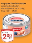 Thunfisch-Stücke Angebote von Saupiquet bei GLOBUS Erfurt für 2,99 €