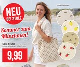 Cord-Beutel im Angebot bei Kaufhaus Stolz in Schwerin Cord-Beutel Angebote bei Kaufhaus Stolz Schwerin für 9,99 €