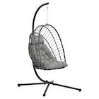 Outsunny Hängesessel hellgrau Polypropylen B/H/L: ca. 131x100x194 cm für 184,99 € bei POCO im Angebot Outsunny Hängesessel hellgrau Polypropylen B/H/L: ca. 131x100x194 cm im aktuellen POCO Prospekt