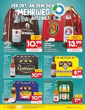 Aktueller Netto Marken-Discount Prospekt mit Radeberger, "Aktuelle Angebote", Seite 20