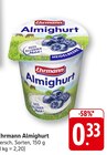 EDEKA Sternenfels - Almighurt Angebot im Prospekt Almighurt bei EDEKA im Sternenfels Prospekt für 0,33 €