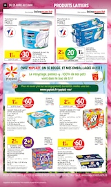 Promos Yaourt nature dans le catalogue "-60% DE REMISE IMMÉDIATE SUR LE 2ÈME" de Intermarché Hyper à la page 20
