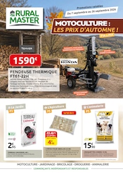 Catalogue Jardineries & Animaleries Rural Master en cours à Saint-Clar-de-Rivière et alentours, "RURAL MASTER", 24 pages, 07/09/2026 - 26/09/2026