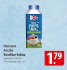 Frische Konditor-Sahne Angebote von Hansano bei famila Nordost Celle für 1,79 €