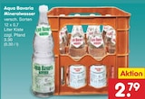 Mineralwasser im Netto Marken-Discount Prospekt Mineralwasser von Aqua Bavaria im aktuellen Netto Marken-Discount Prospekt für 2,79 €