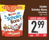 Schoko-Bons im EDEKA Prospekt Schoko-Bons von kinder im aktuellen EDEKA Prospekt für 2,99 €