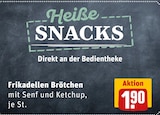 Aktuelles Frikadellen Brötchen Angebot bei REWE in Hamburg ab 1,90 €