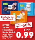 Schokolade Bunte Vielfalt bei Kaufland im Prospekt "" für 0,99 €