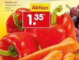 Paprika rot im Angebot bei Netto Marken-Discount in Offenburg Paprika rot Angebote bei Netto Marken-Discount Offenburg für 1,35 €