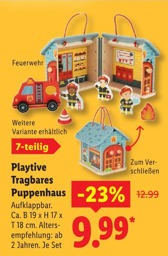 Tragbares Puppenhaus