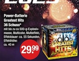 Power-Batterie Greatest Hits 36 Schuss bei V-Markt im Kissing Prospekt für 29,99 €