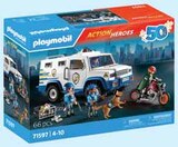 Fourgon blindé avec convoyeurs de fonds - Playmobil en promo chez Intermarché Béziers à 34,90 €