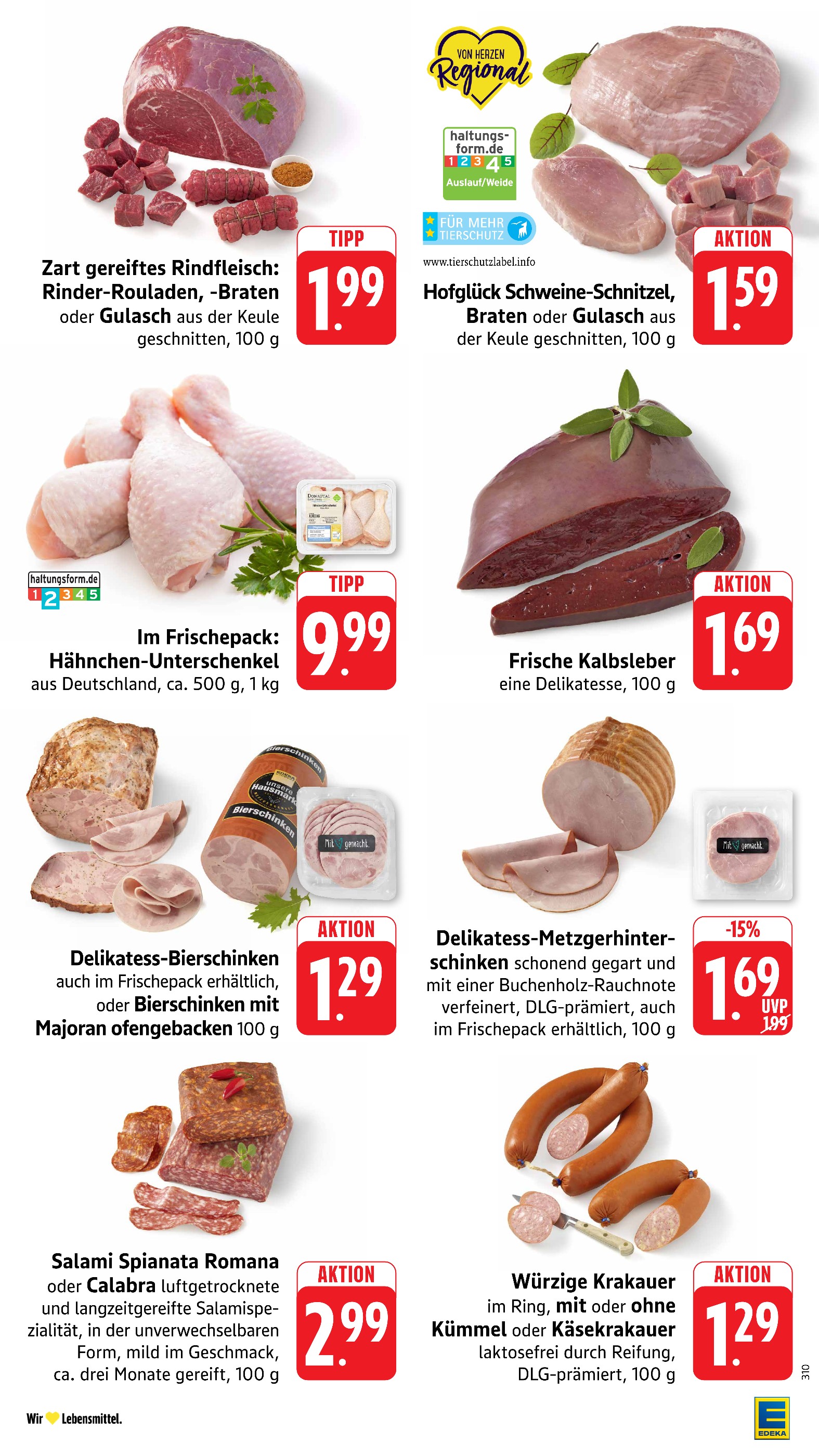 Wurst im aktuellen EDEKA Prospekt (Karlsruhe) Wurst im EDEKA Prospekt "Aktuelle Angebote" mit 48 Seiten (Karlsruhe)