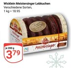 Meistersinger Lebkuchen im Angebot bei GLOBUS in Mannheim Meistersinger Lebkuchen Angebote von Wicklein bei GLOBUS Mannheim für 3,79 €