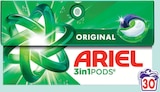 Lessive Pods Original 3 en 1 x30 Doses - ARIEL en promo chez Intermarché Super Angers à 3,29 €