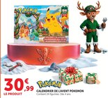 Calendrier de l'avent - POKEMON - Hyper U à La Roche-sur-Yon Calendrier de l'avent - POKEMON en promo chez Hyper U La Roche-sur-Yon à 30,99 €