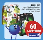 60 Extra°Punkte Angebote von Beck's bei EDEKA Pirna