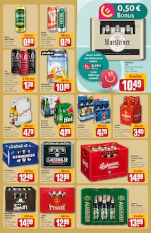 Tyskie im aktuellen REWE Prospekt (Köln) Tyskie im REWE Prospekt "Dein Markt" mit 32 Seiten (Köln)