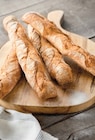 Baguette rustique x4 en promo chez Intermarché Super Baguette rustique x4 dans le catalogue Intermarché Super