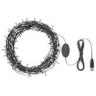 Led lichterkette im IKEA Prospekt Lichterkette (200), LED schwarz von STRÅLA im aktuellen IKEA Prospekt für 17,99 €